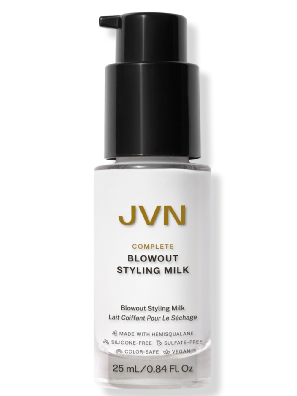JVN Complete Blowout Styling Milk 25ml NEW